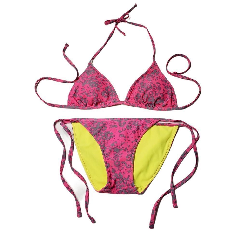 Triangle Bikini Set Sz M RN#75869